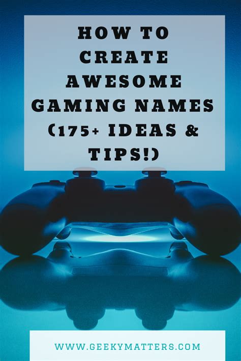 cool names for games|How To Create Awesome Gaming Names (175.